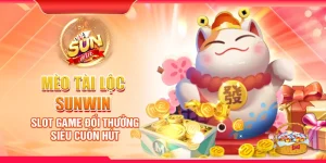 Mèo Tài Lộc Sunwin – Slot game may mắn với hình ảnh mèo thần tài sinh động, hiệu ứng bắt mắt, cách chơi đơn giản, cơ hội trúng thưởng hấp dẫn.